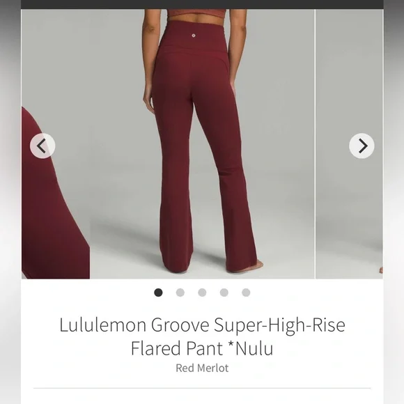 Lululemon Flare Pant Nulu BNWT! - Picture 3 of 11
